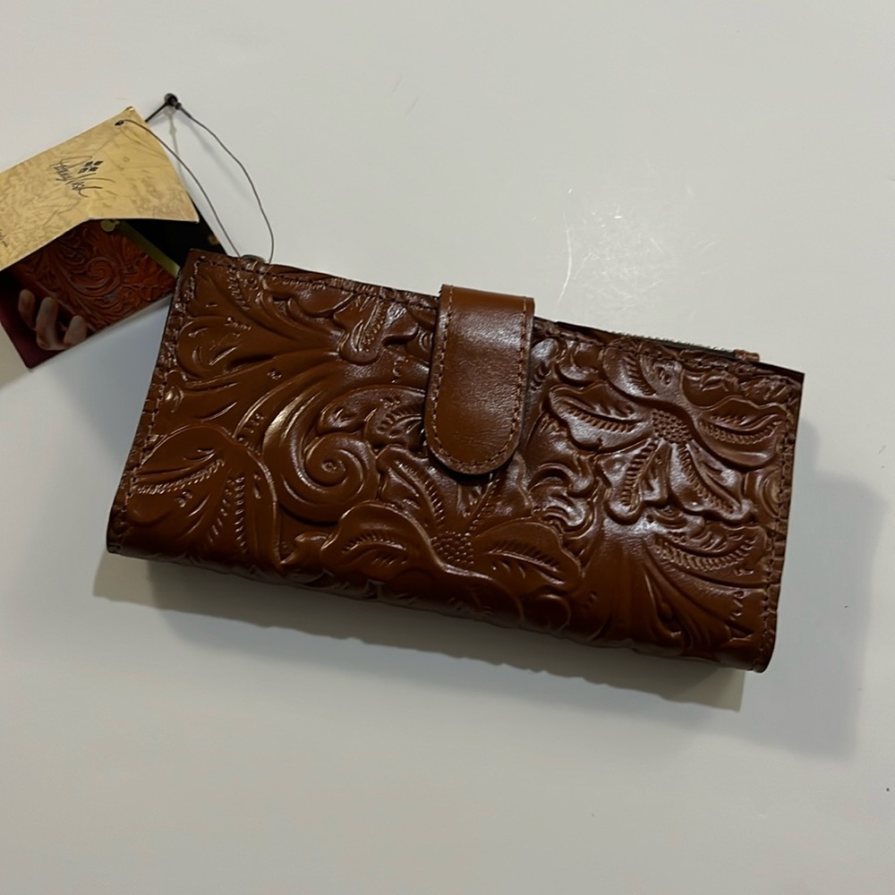 Patricia Nash Nazari Wallet Tooled Florence